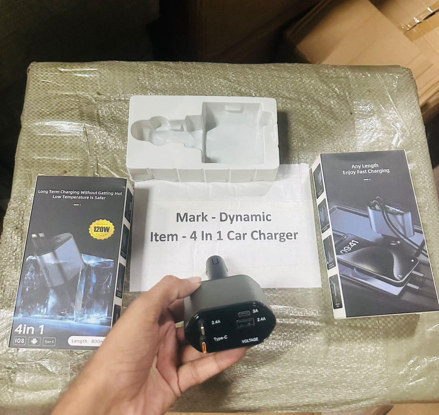 Retractable Car Charger – Tangle-Free Fast Charging On the Go