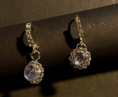 LuxeCharm Stone Drop Earring