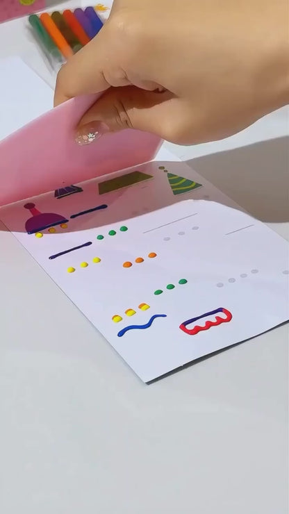 Rainbow Dot Painting Art Kits