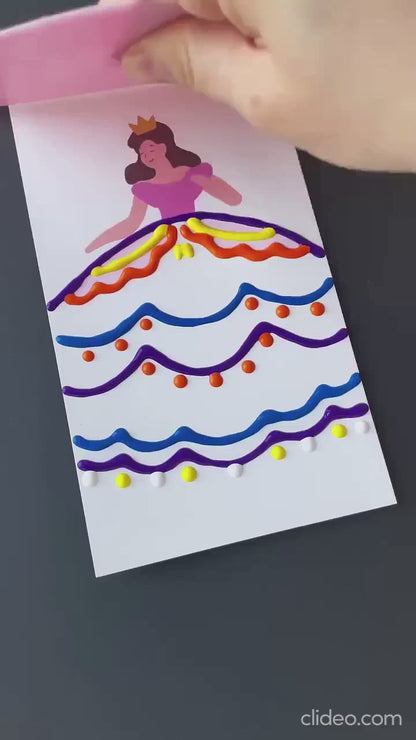 Rainbow Dot Painting Art Kits