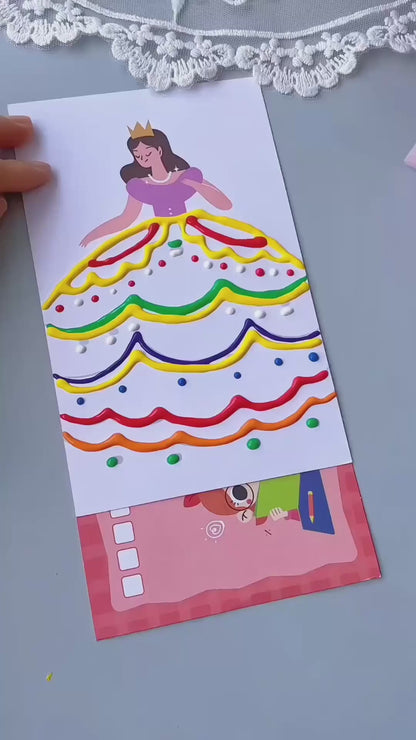 Rainbow Dot Painting Art Kits